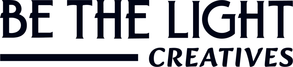 Be The Light Horizontal Black